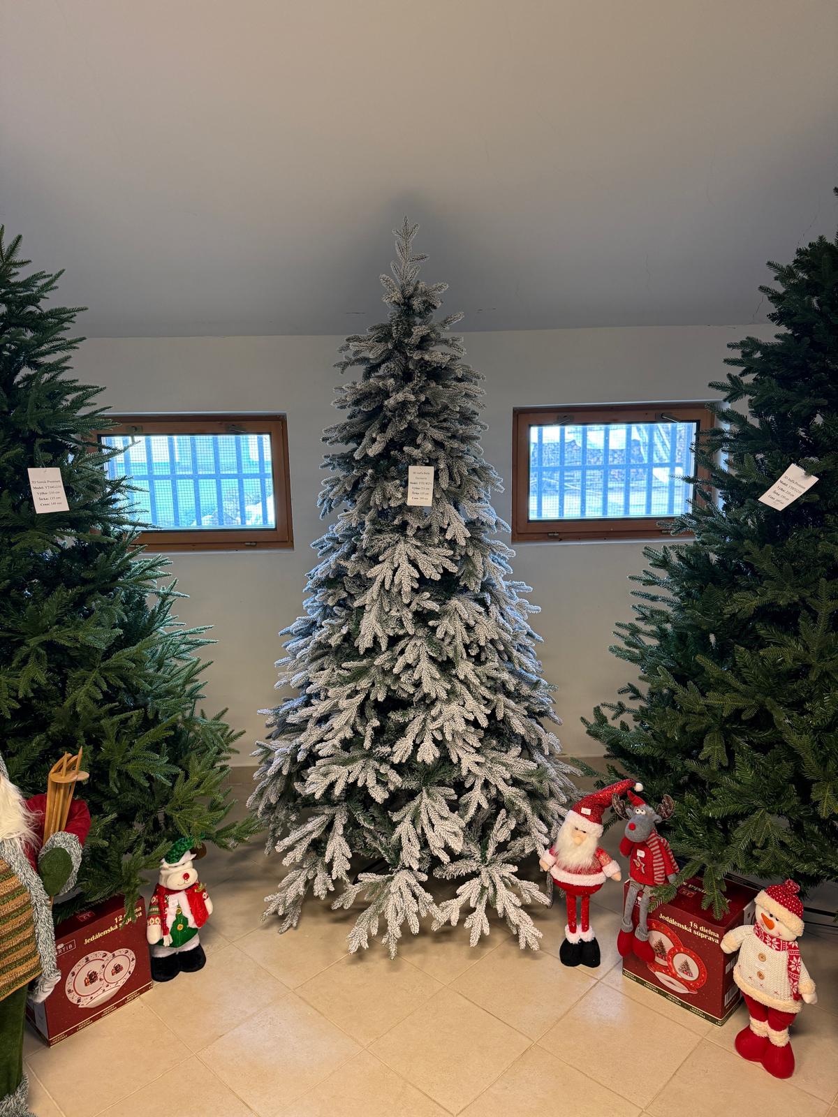 Umelé vianočné 3D stromčeky